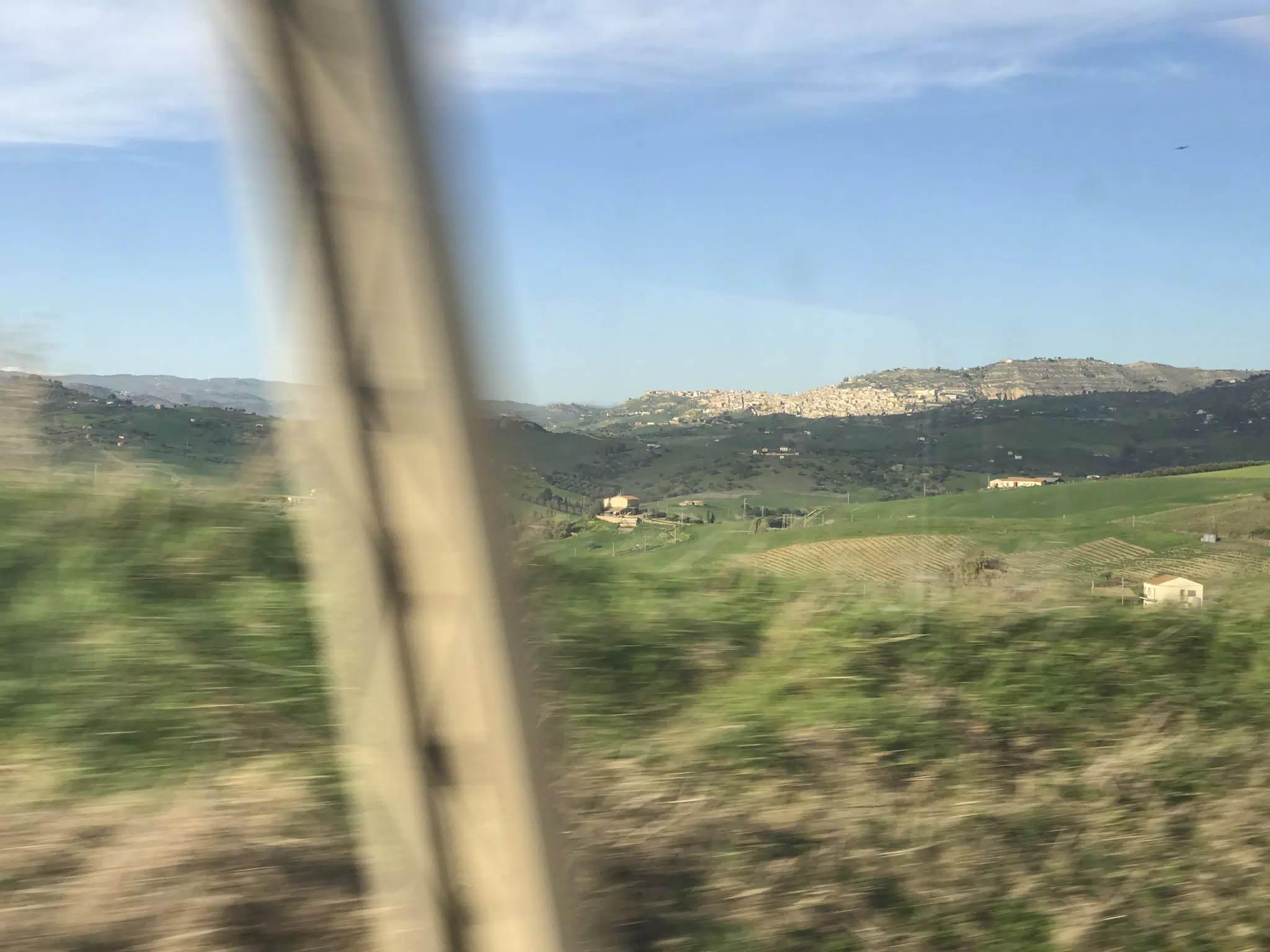 View from the Moving Train