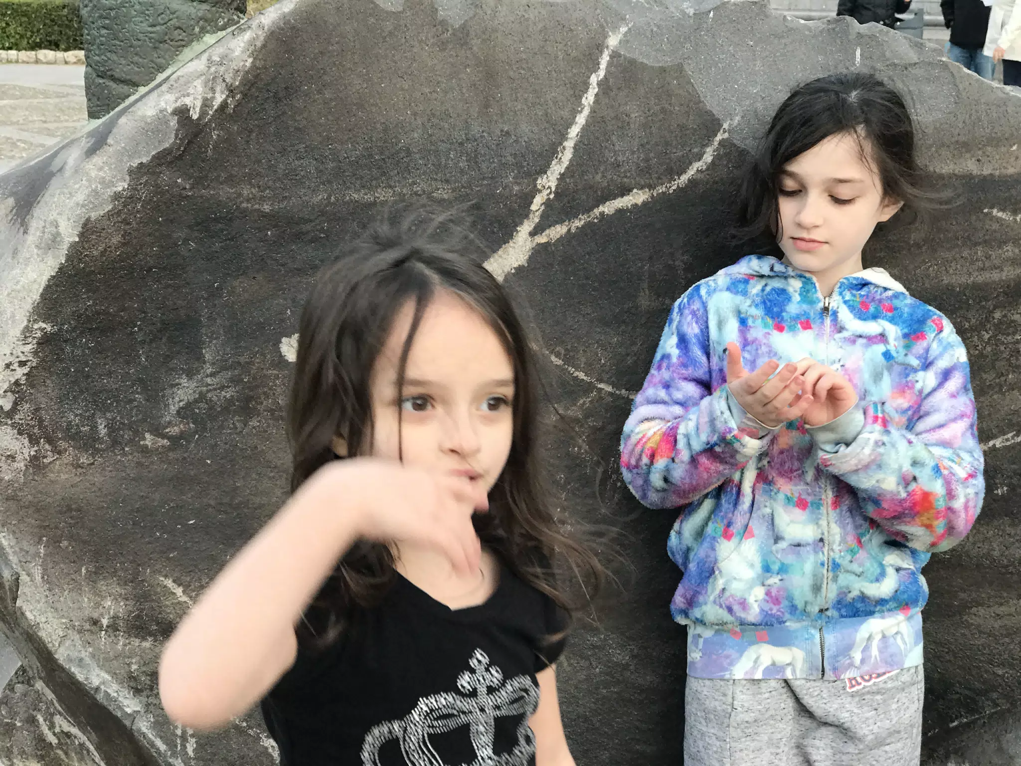 Luciana and Liesl in Palermo, Italy