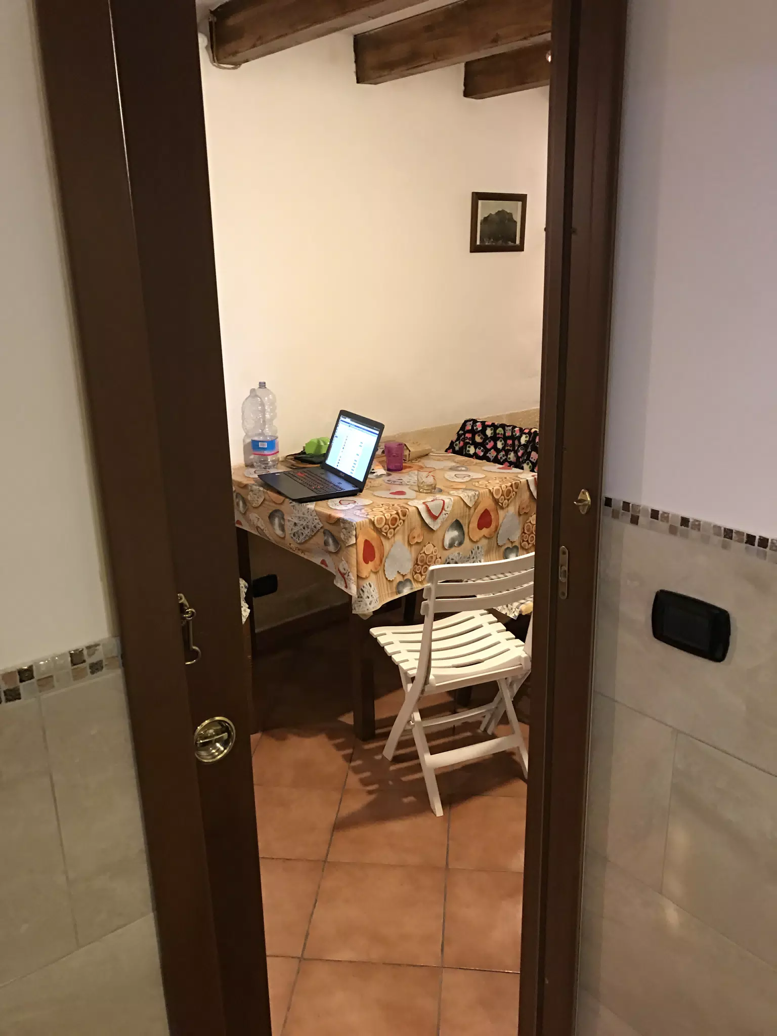 Kitchen Table in Palermo Apartment
