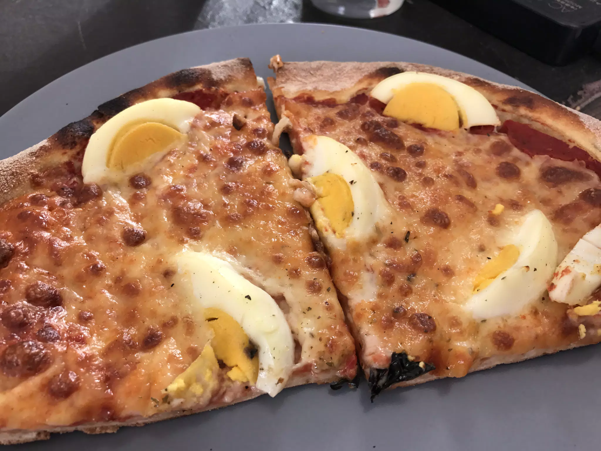 Egg Pizza in Noto