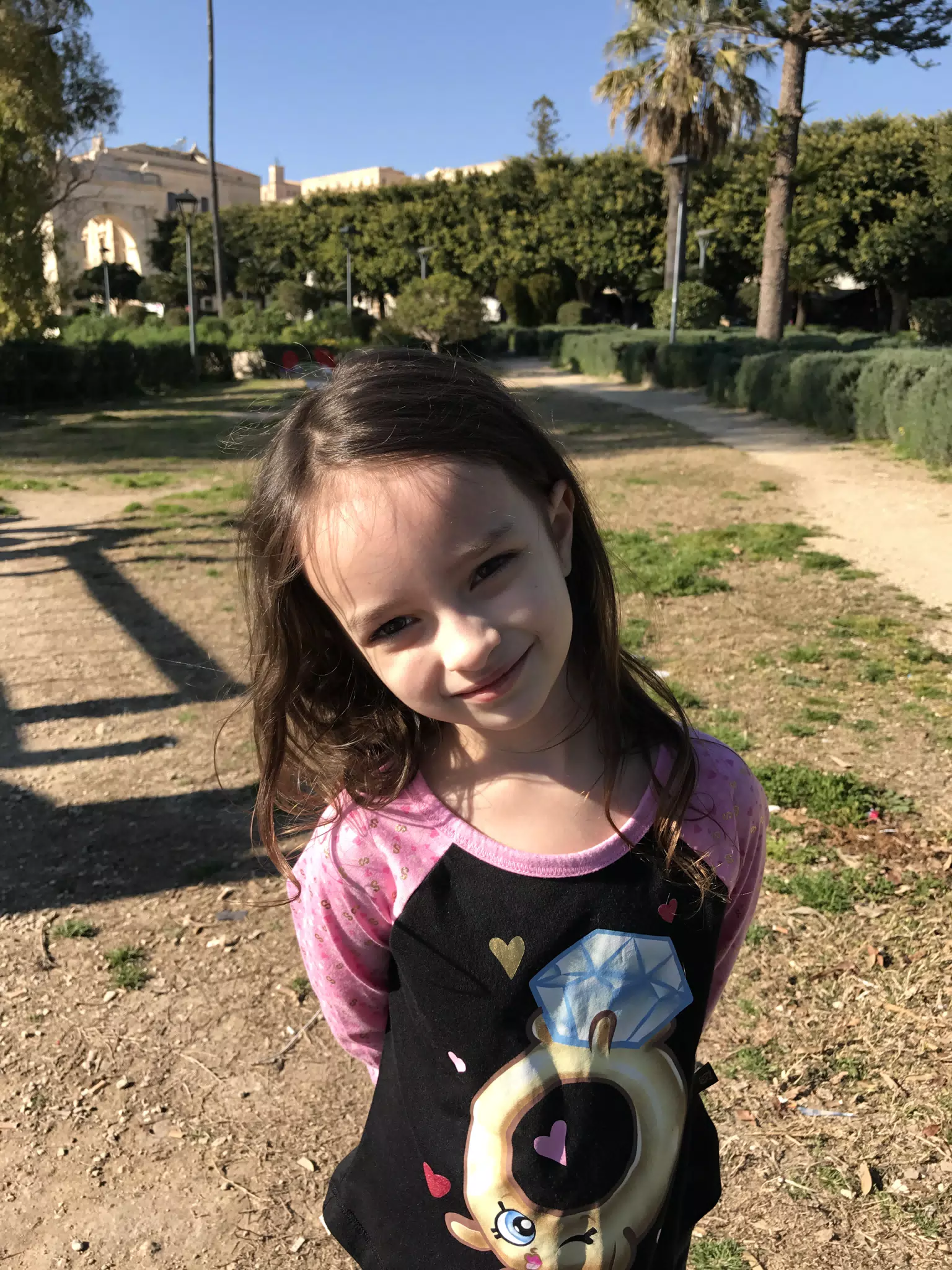 Luciana on the Playground in Noto
