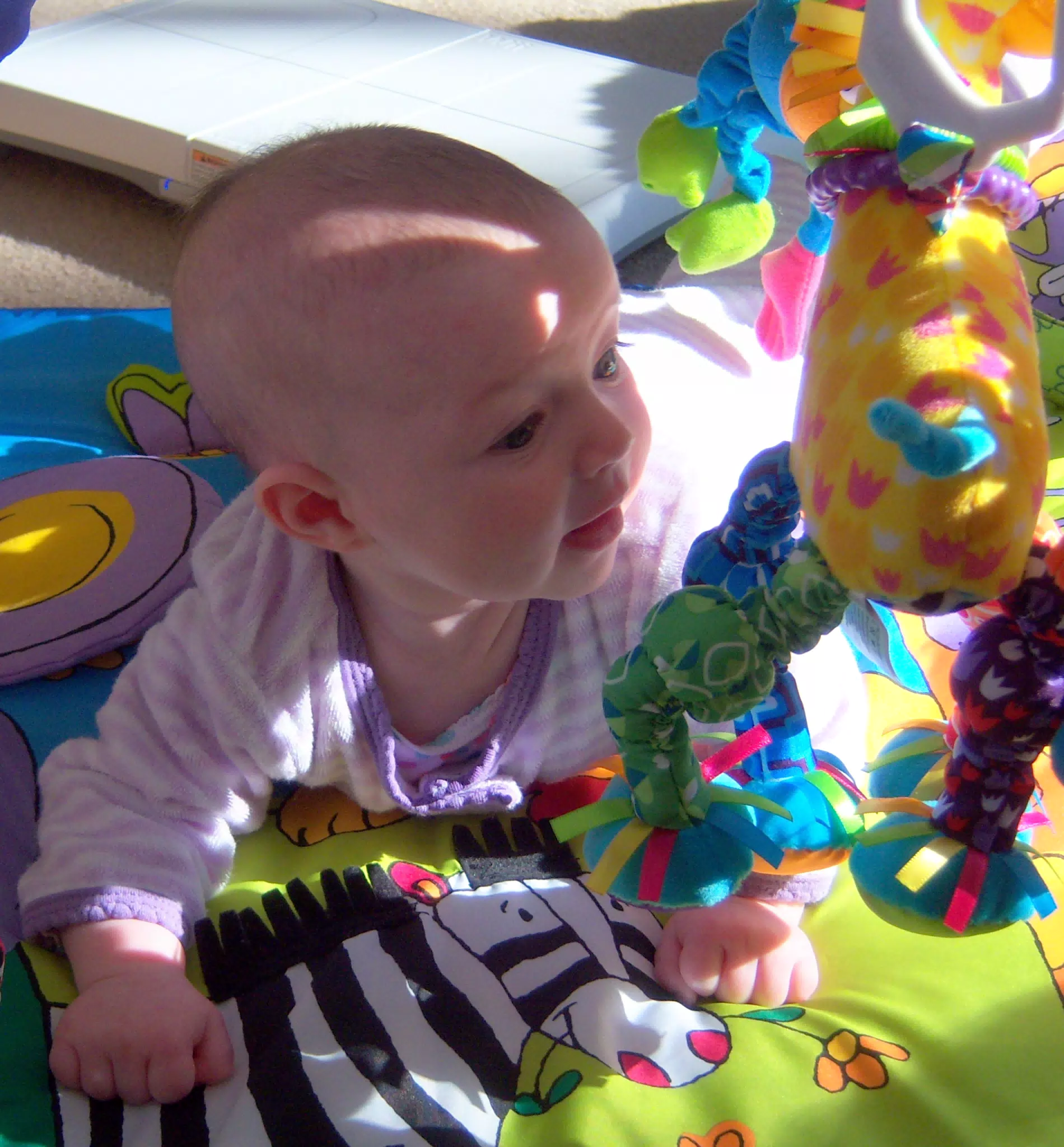 Liesl on Her Play Mat