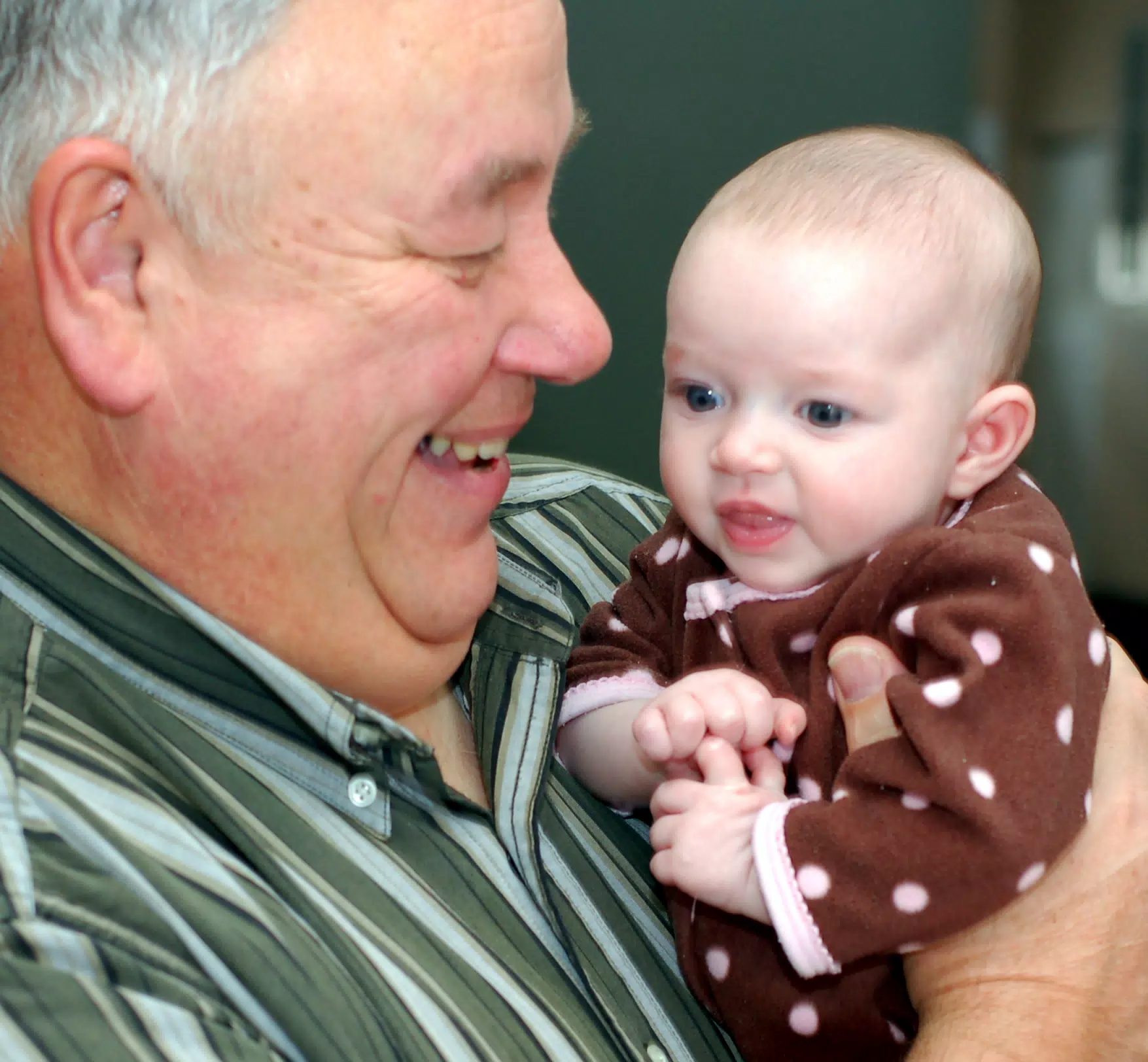 Liesl Lee and Grandpa Miller