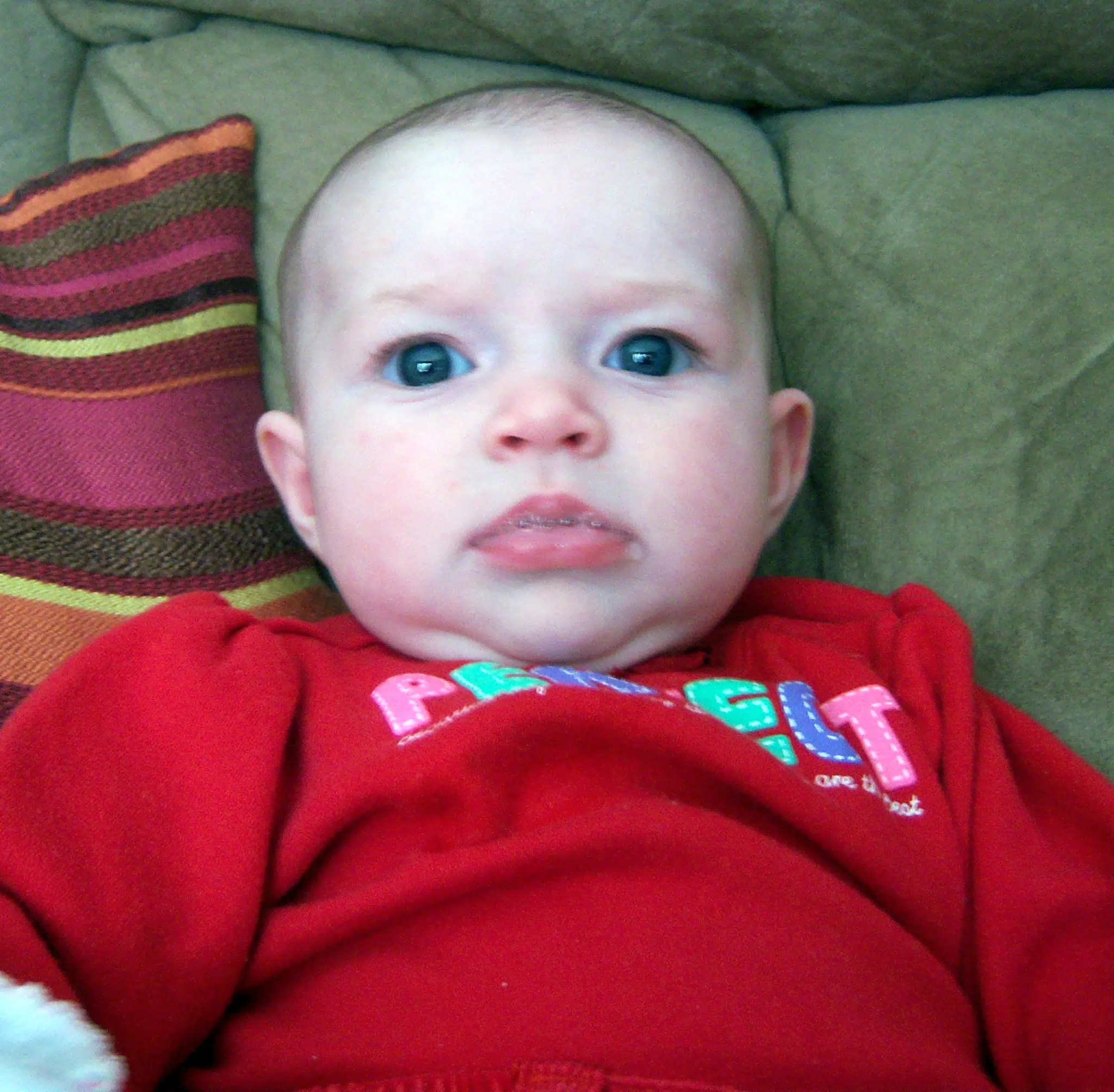 Liesl Sitting on Recliner