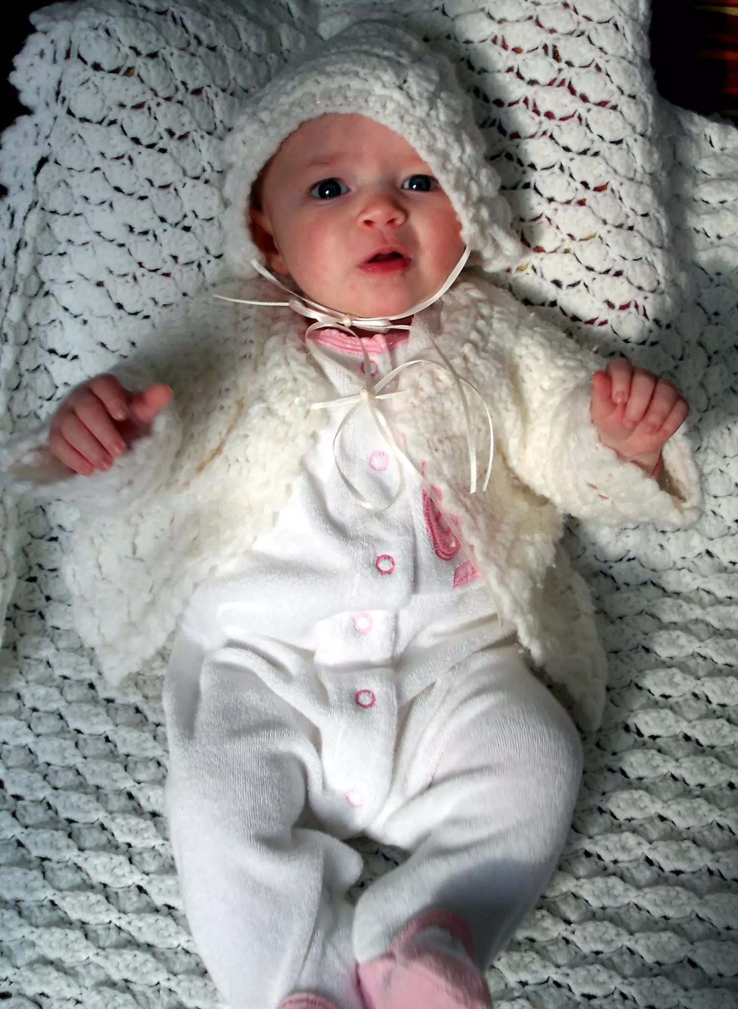 Liesl in White Outfit