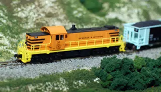 Genesee and Wyoming No 30 Pulling Coal