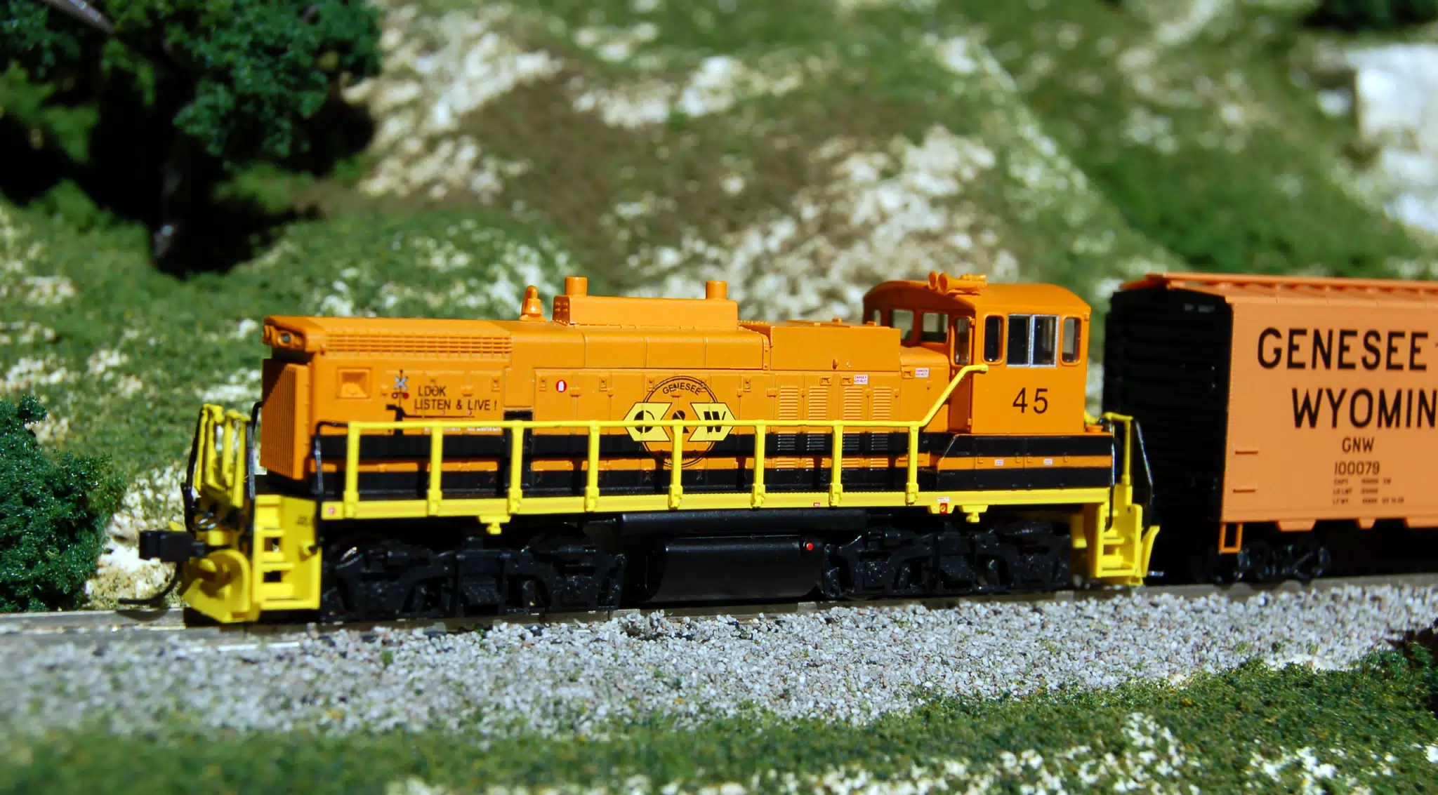 Genesee and Wyoming MP15DC RN 45