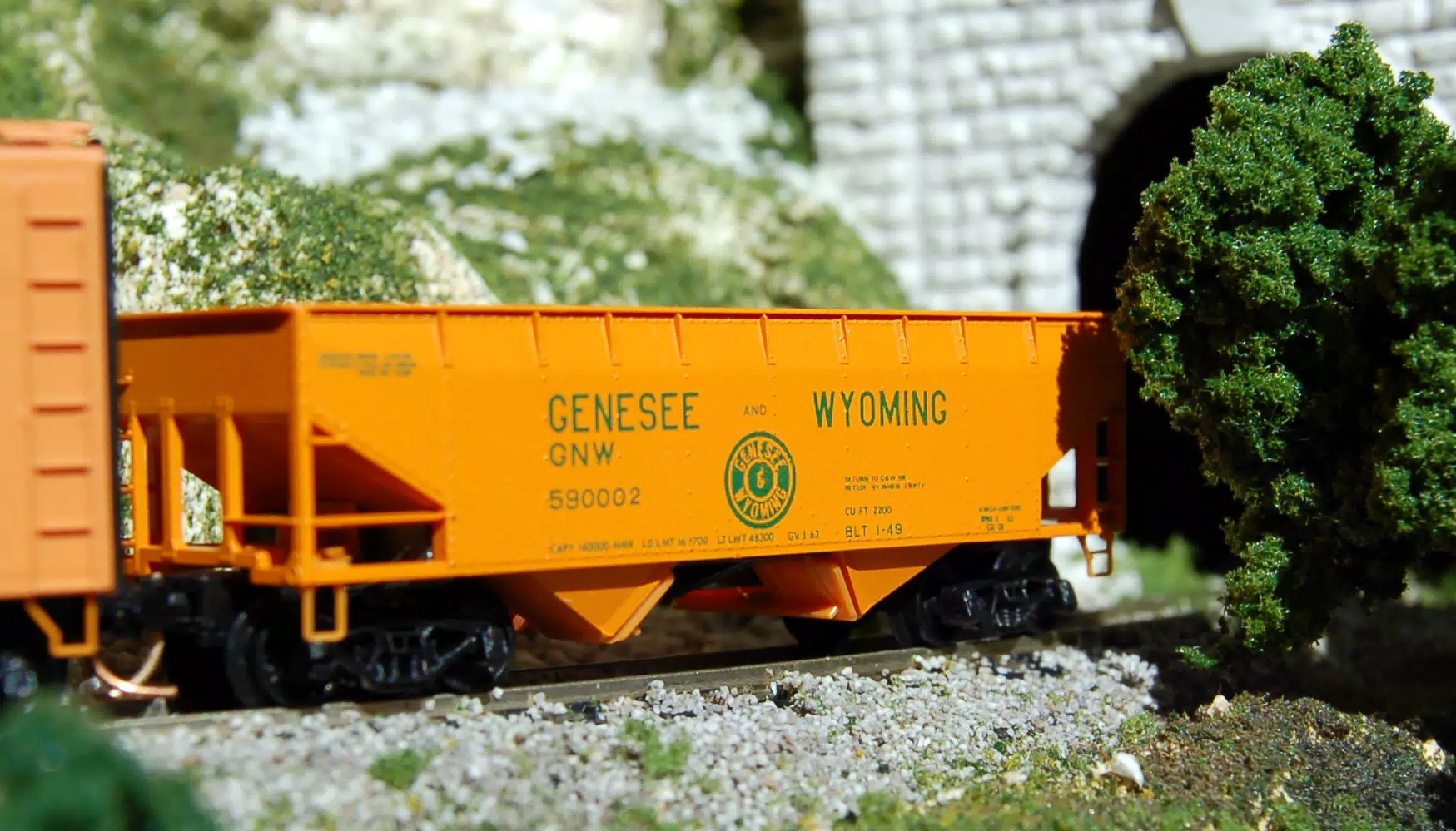 Genesee and Wyoming Salt Hopper