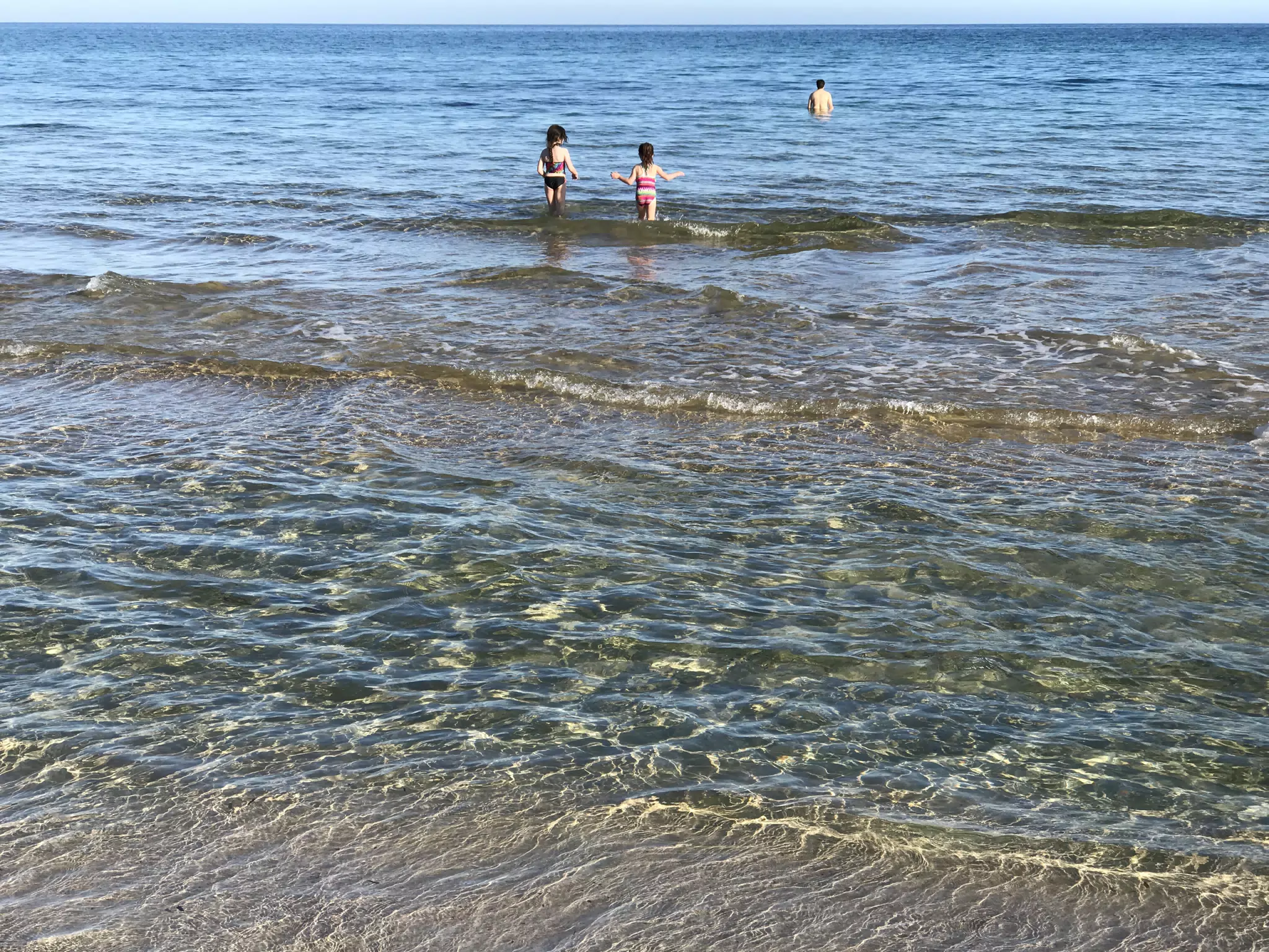 The Girls in the Sea at Avola