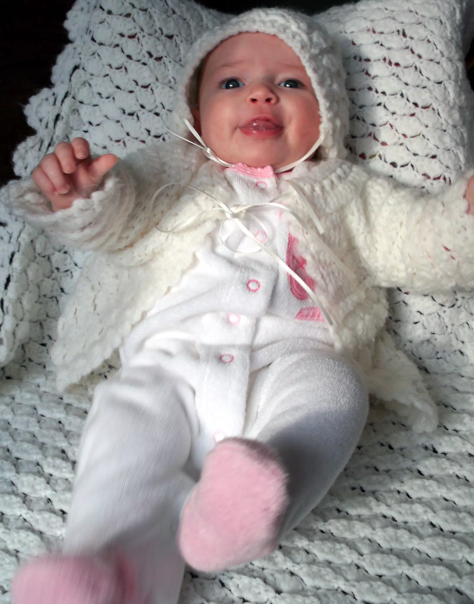 Liesl in White Outfit