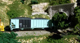 Buffalo and Pittsburgh Hopper Loaded with Coal