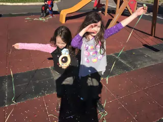 The Girls on the Playground in Noto