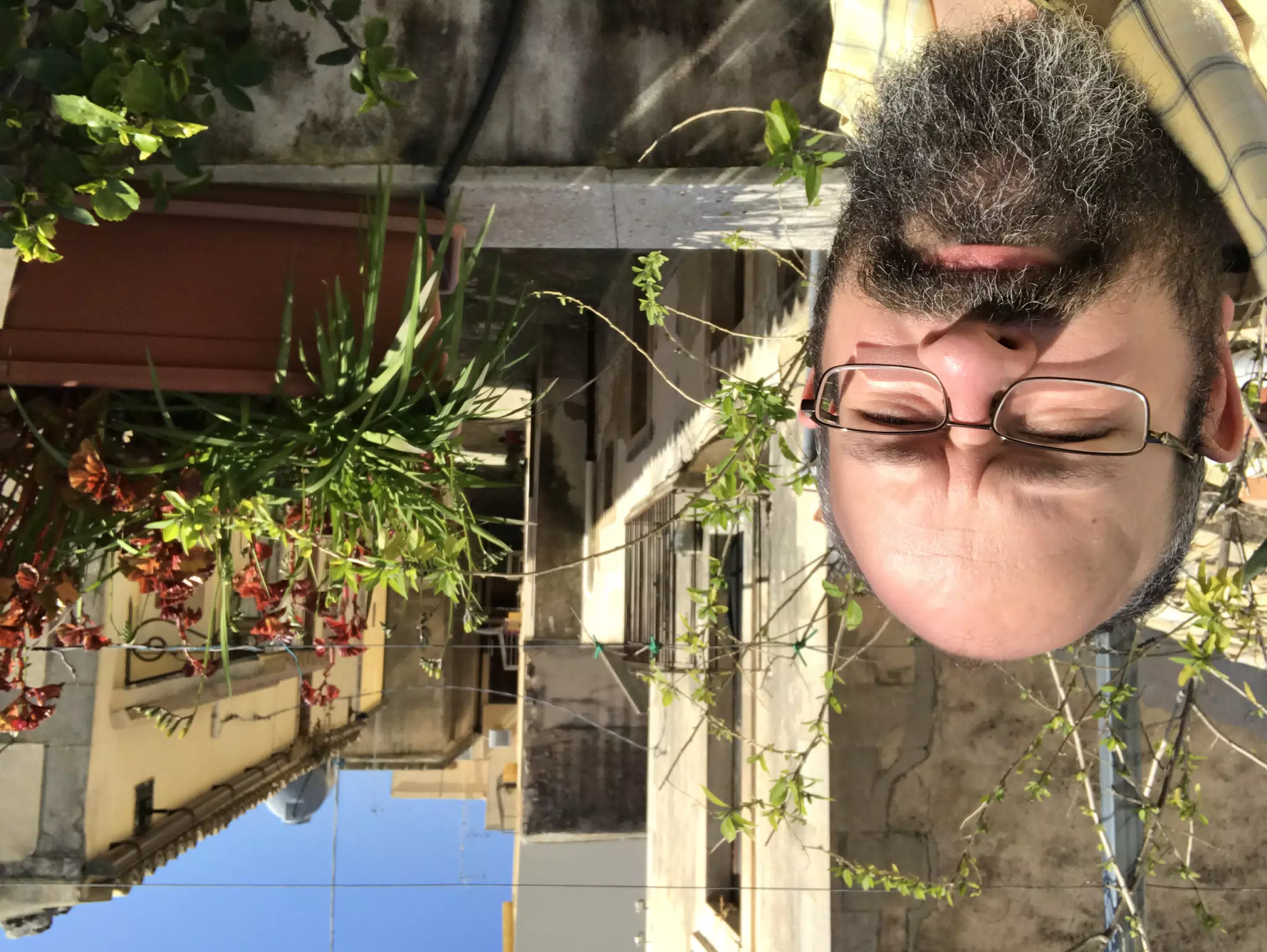 Me on the Terrace in Noto