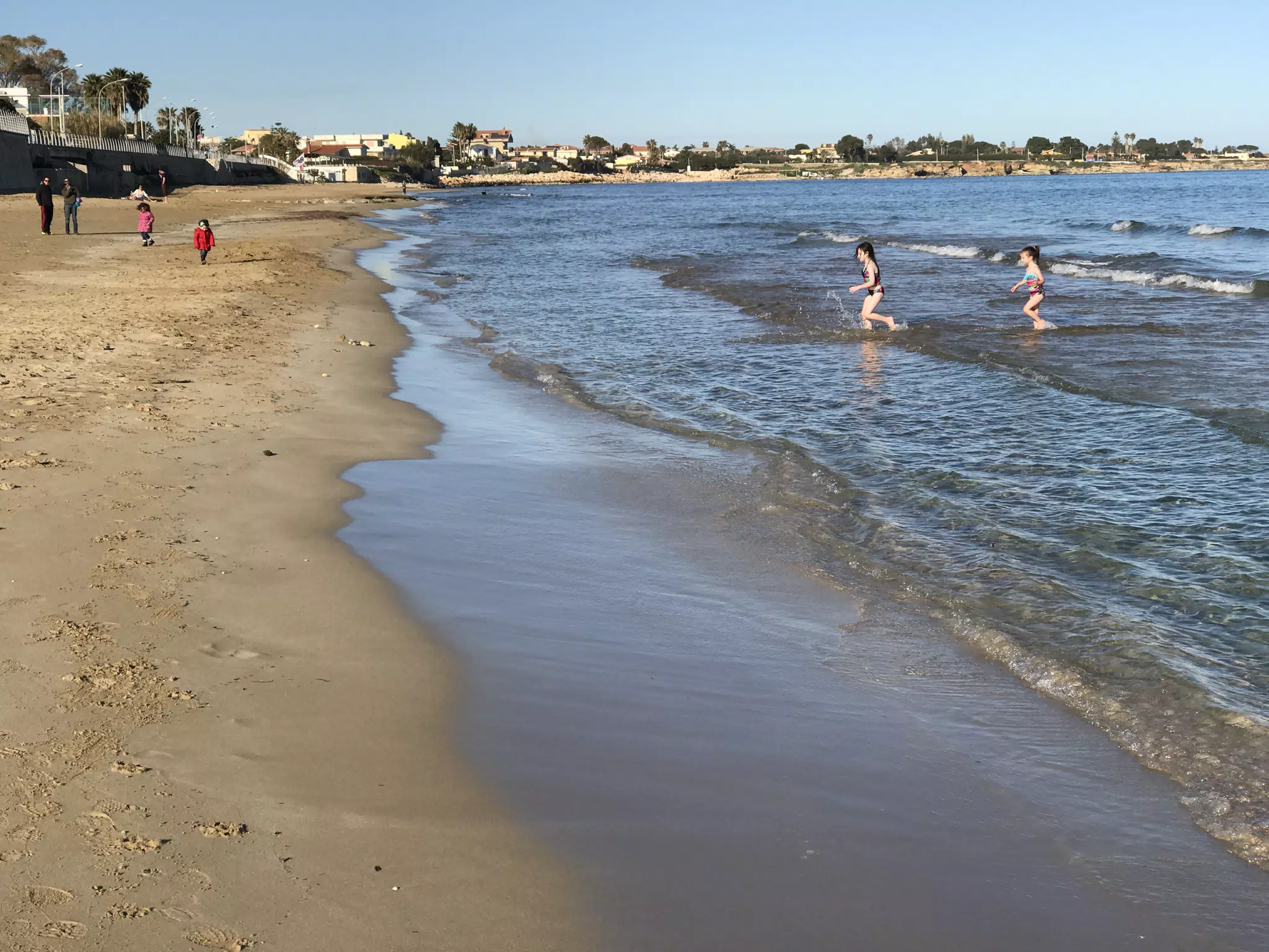 The Girls on the Beach at Avola