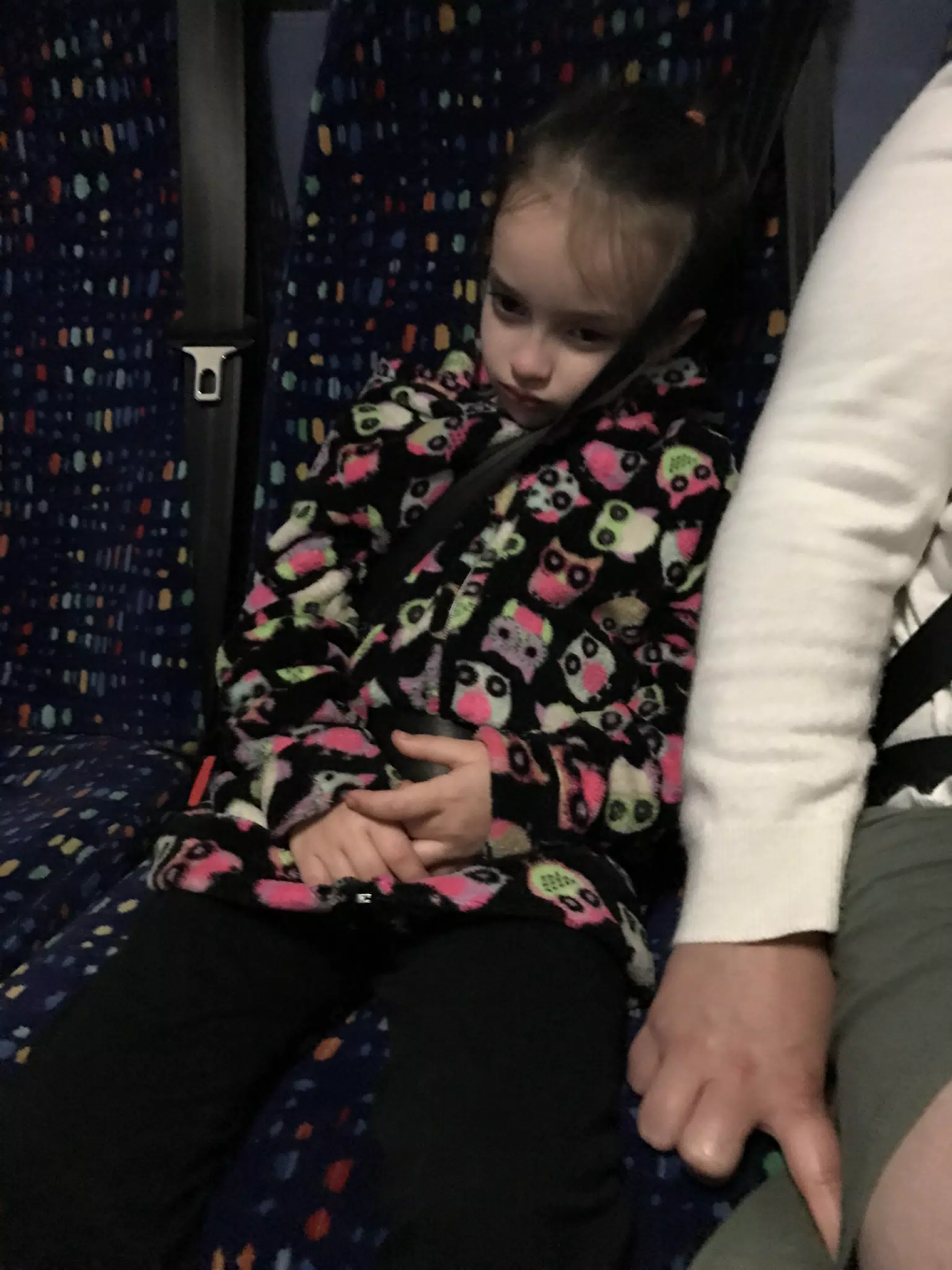 Luciana Riding the Bus