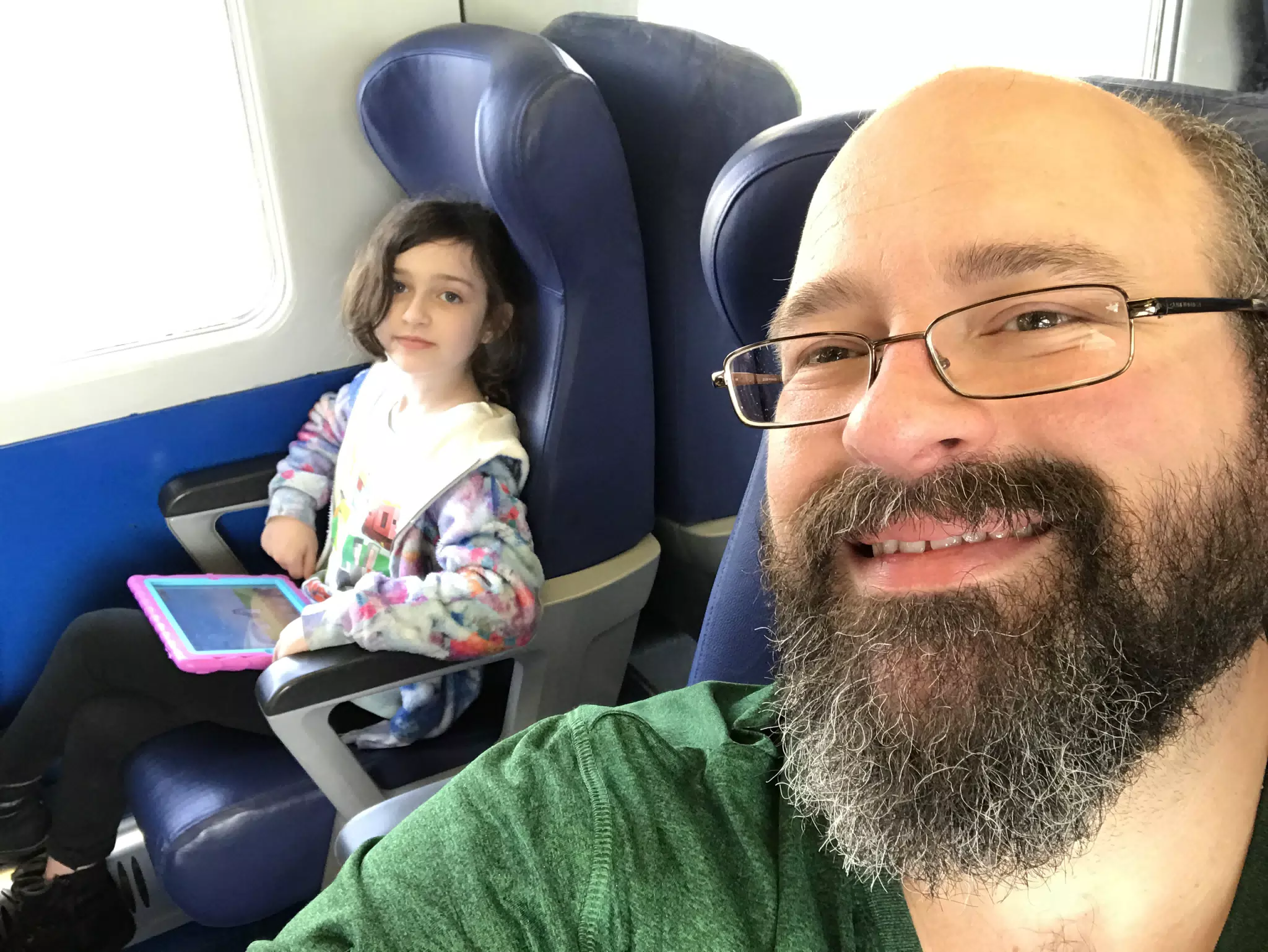 Liesl and Daddy on the Train to Catania