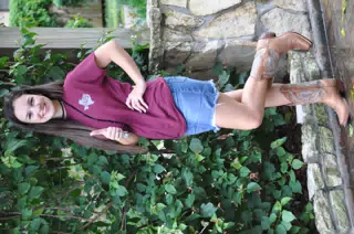 Emily Thumbs Up Modeling