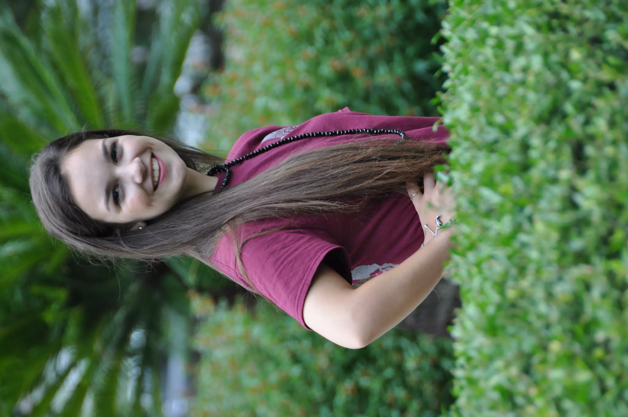 Emily Posing in Park