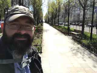 Selfie Taken on Morning Commite in Kyev