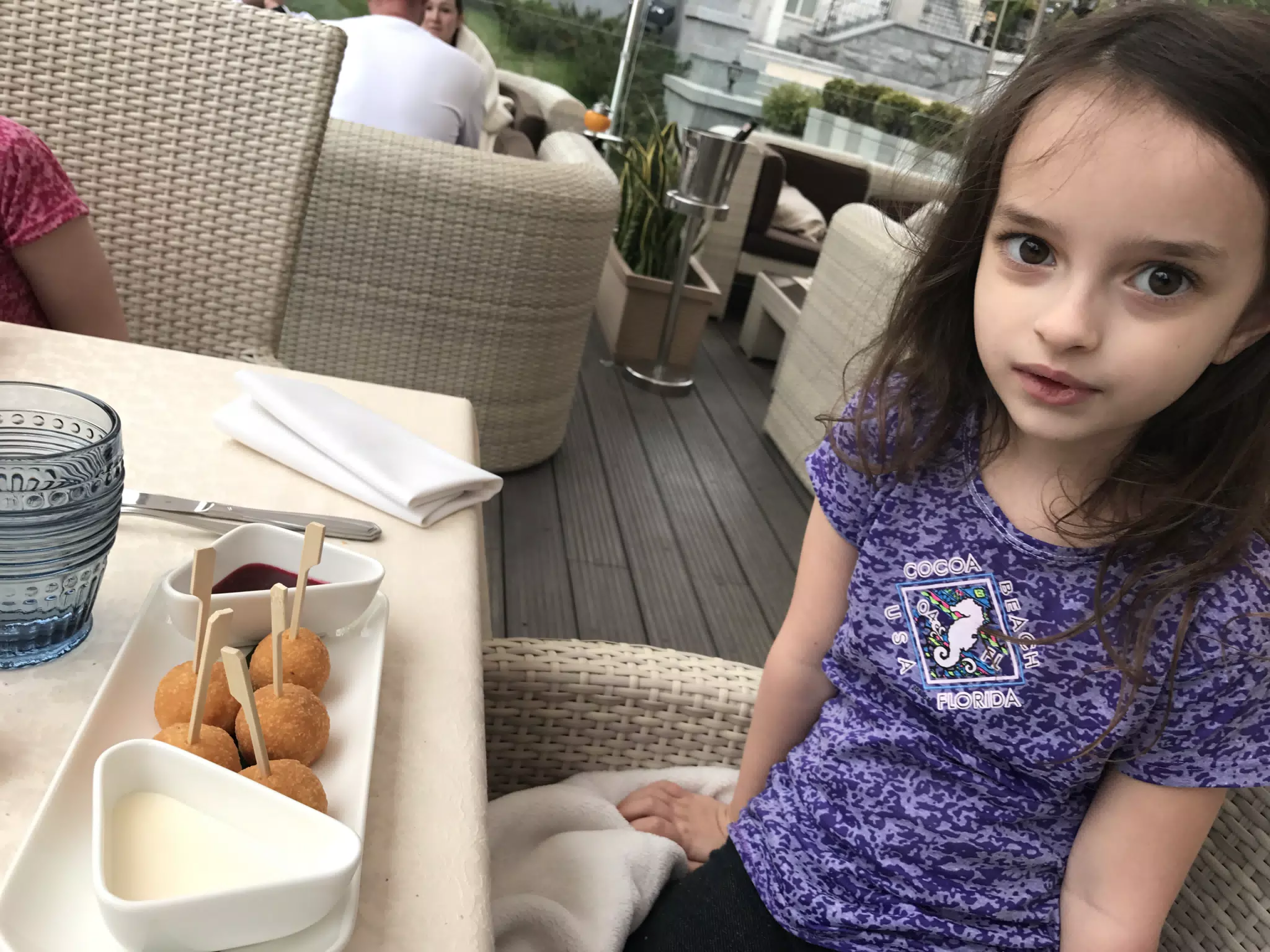 Luciana with Dessert in Kiev