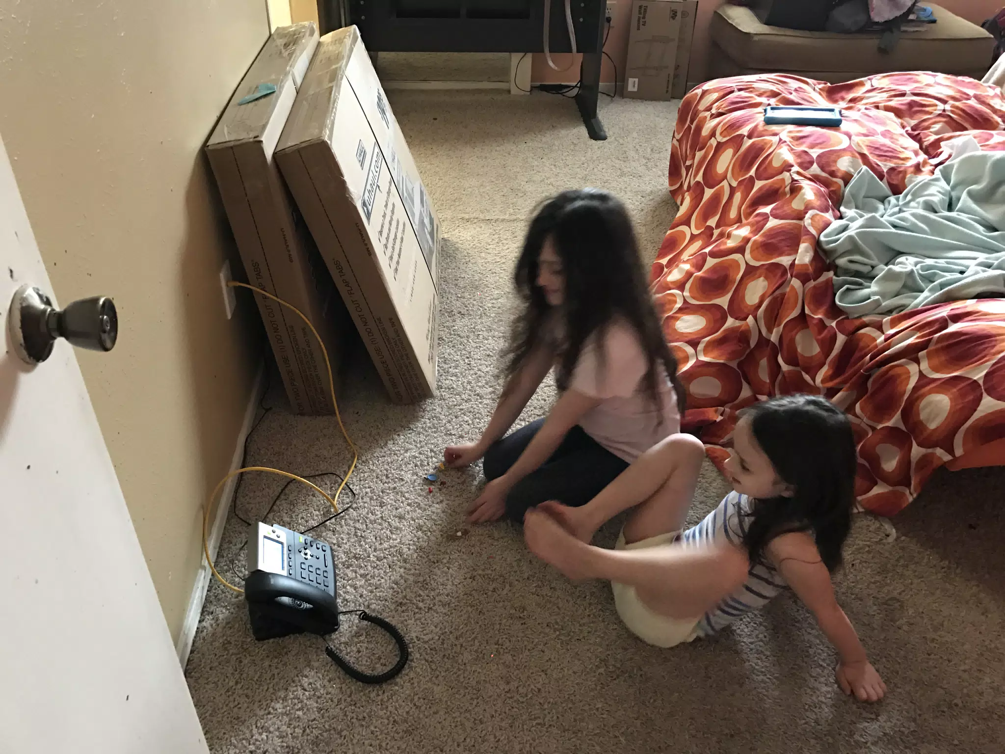 Talking to Grandpa on the Phone