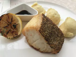 Fish and Mashed Potatoes in Ukraine