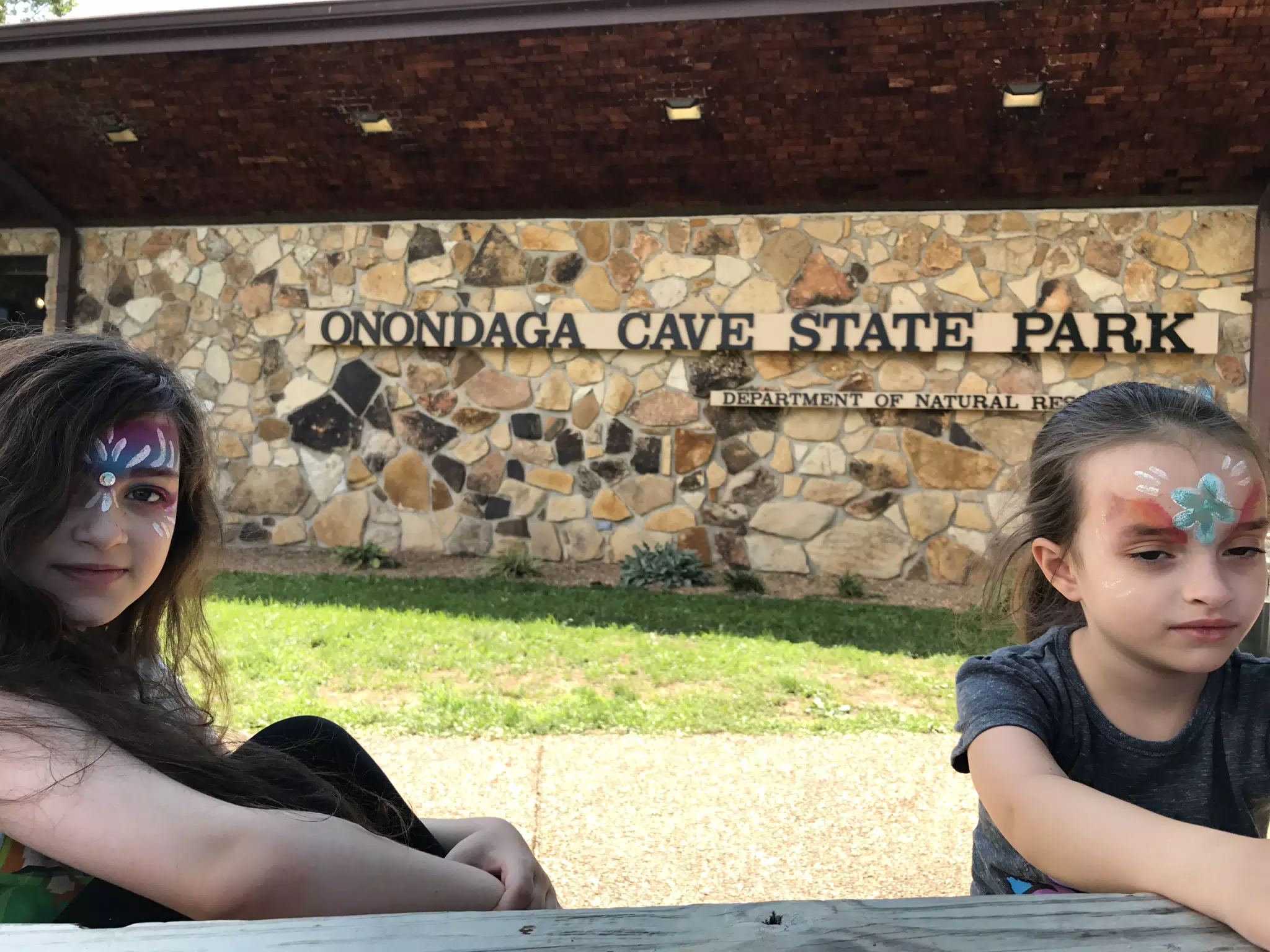 Liesl & Luciana at Onondaga Cave State Park