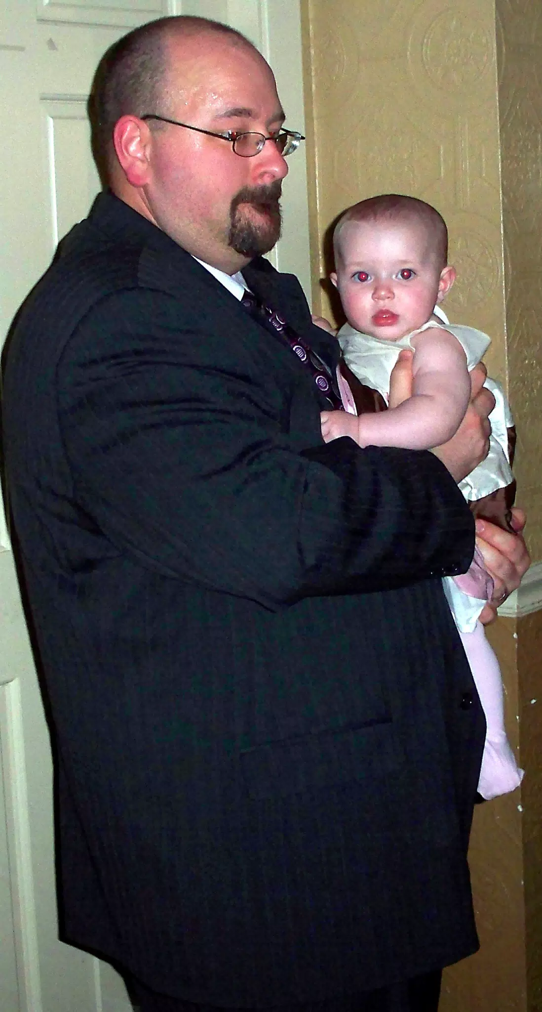 Liesl and Daddy Dancing at Stephanie and Joshs Wedding