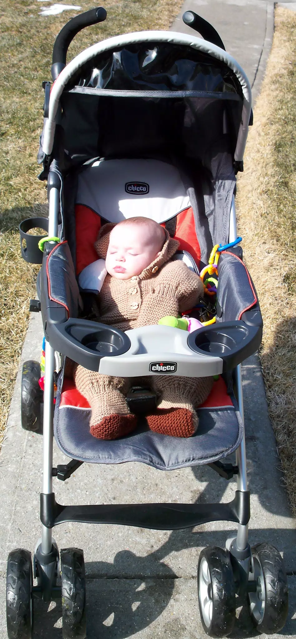 Liesl Sleeping in Stroller