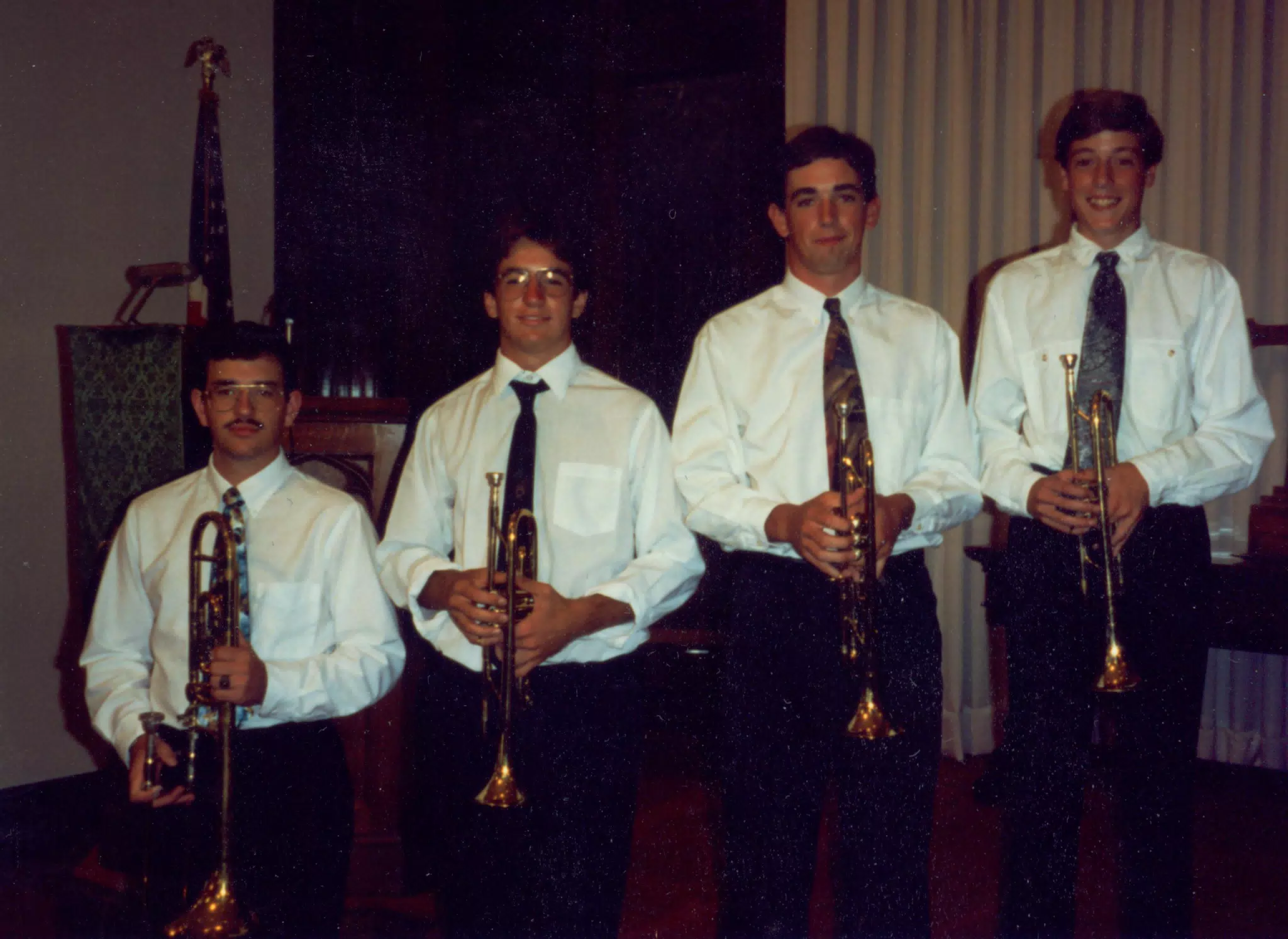 Sonic Brass: L2R Scott, Jeff, Nate, Joe