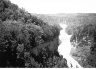 Genesee River in Letchworth State Park