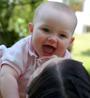 Liesl Laughing in Ohio