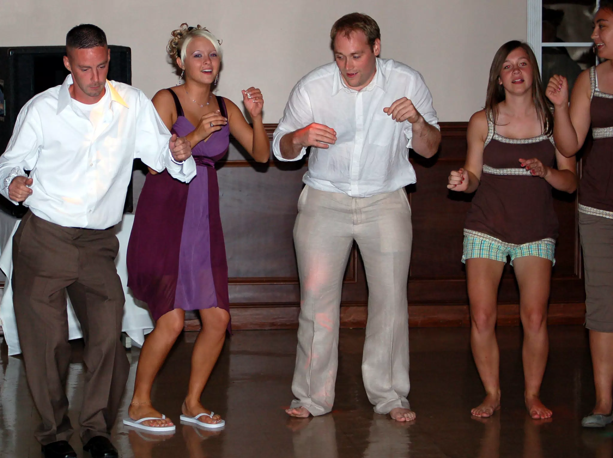 Dancing Wedding People