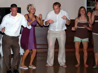 Dancing Wedding People