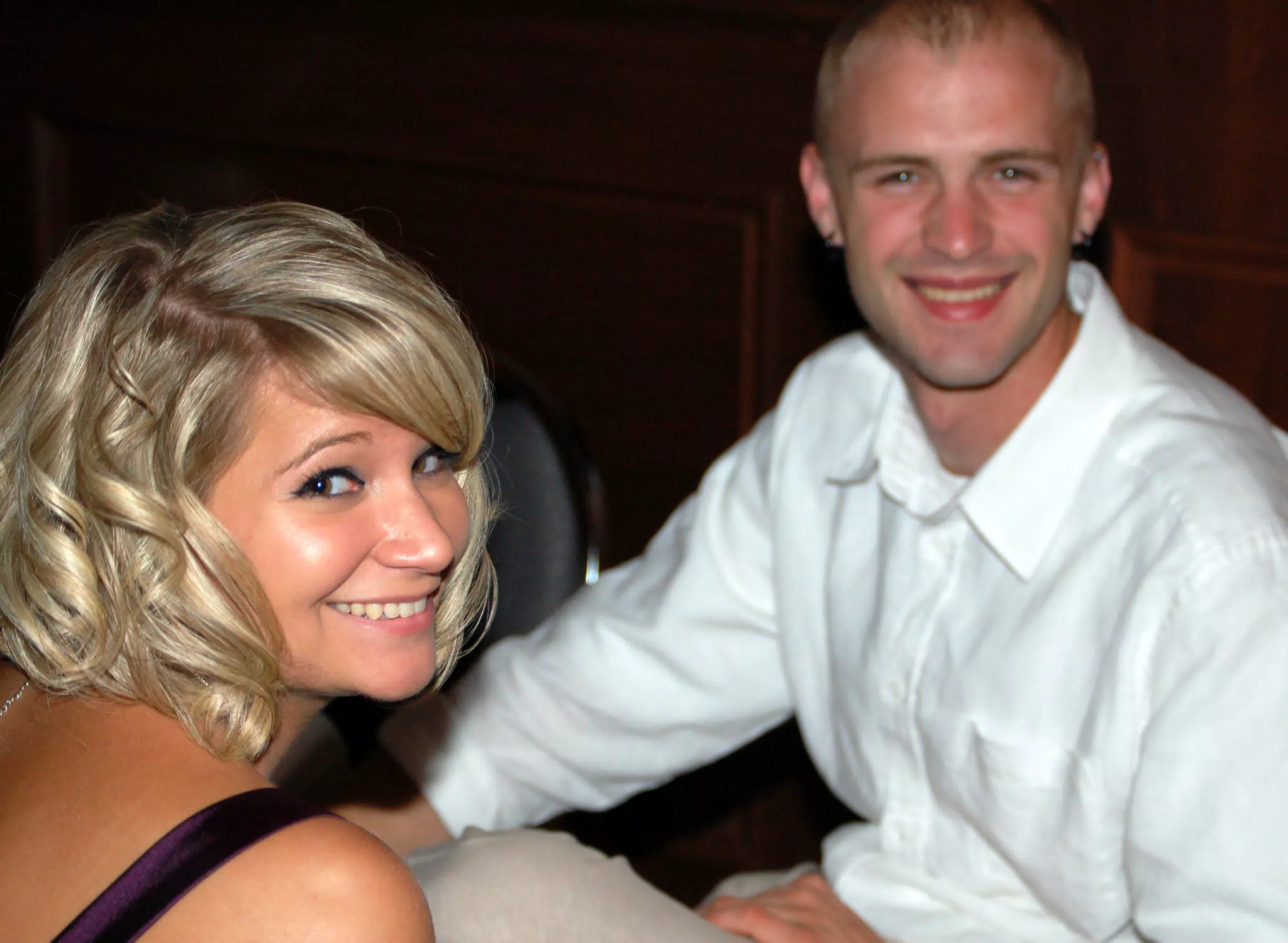 Molly and Brett at Gwen and Mikes Wedding