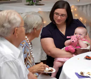 Dominica and Grandma Talking