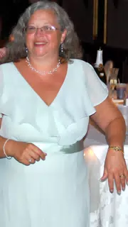 Aunt Cheryl at Wedding