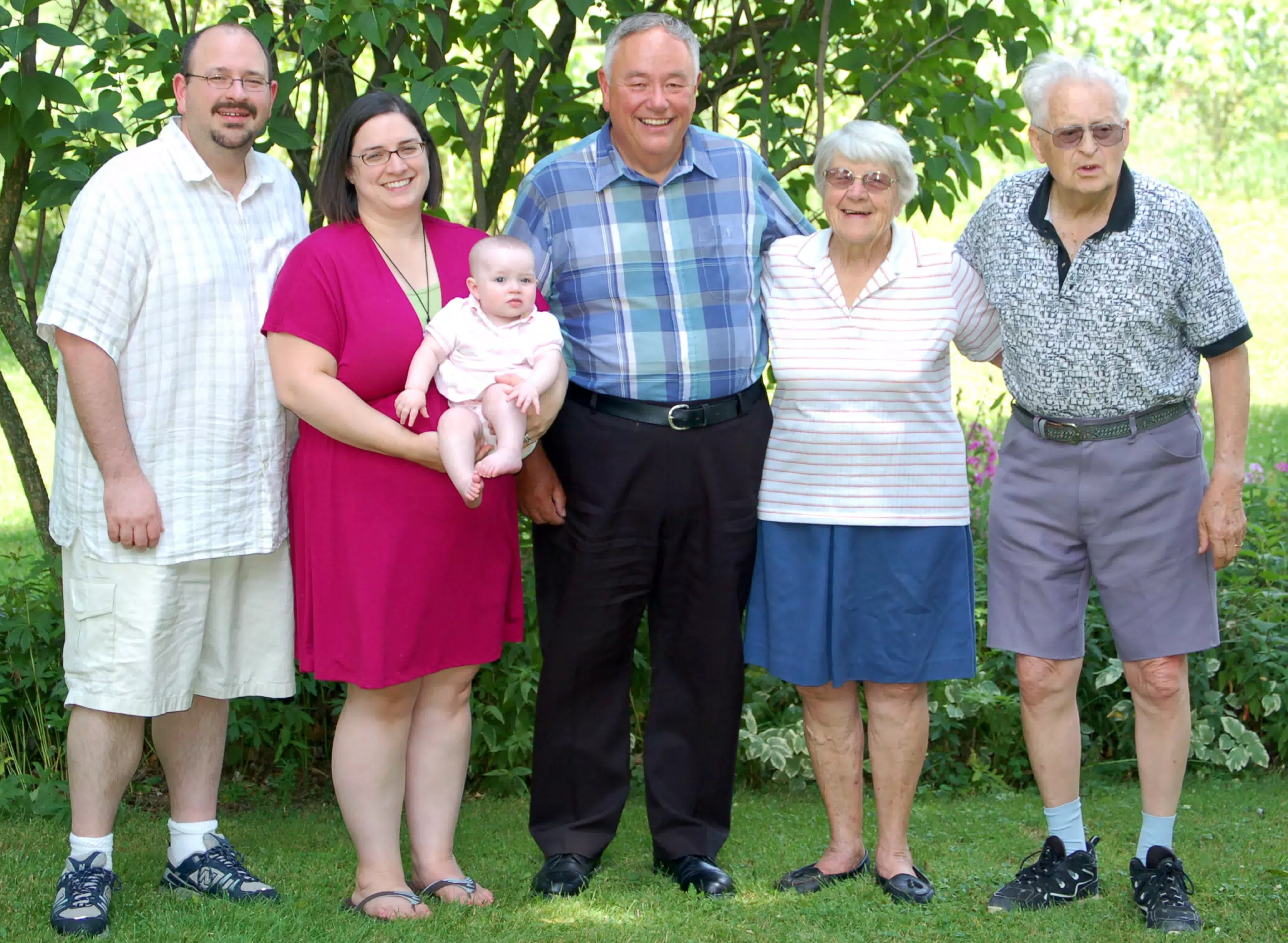 My Family in the Garden