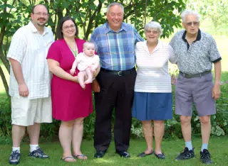 My Family in the Garden