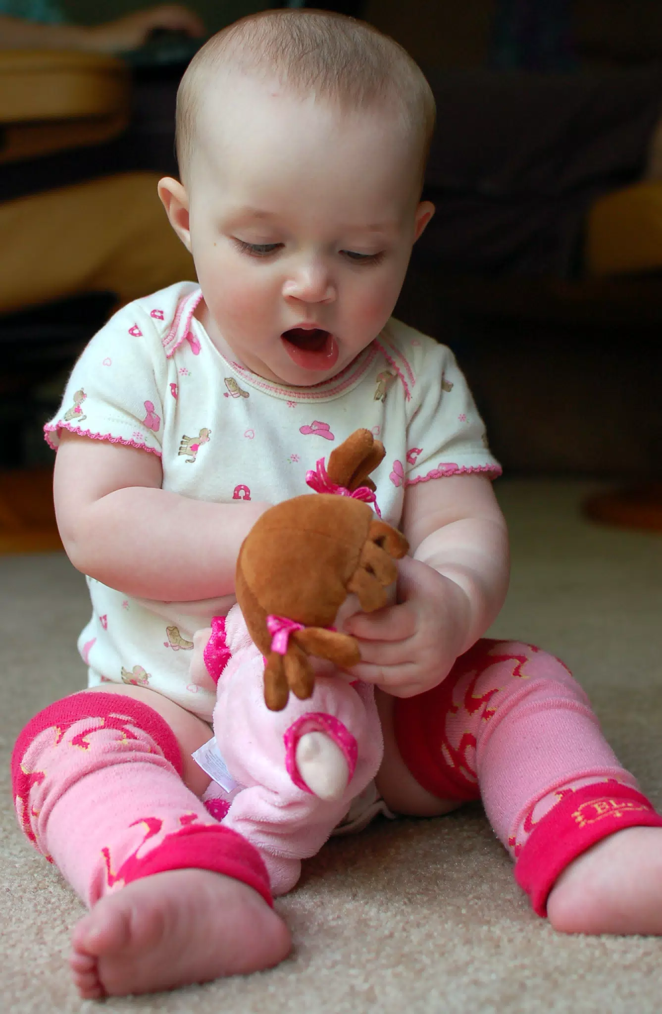 Liesl Yawning