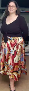 Dominica Trying on Outfit