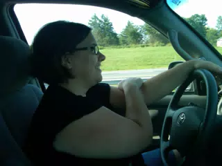 Francesca Driving