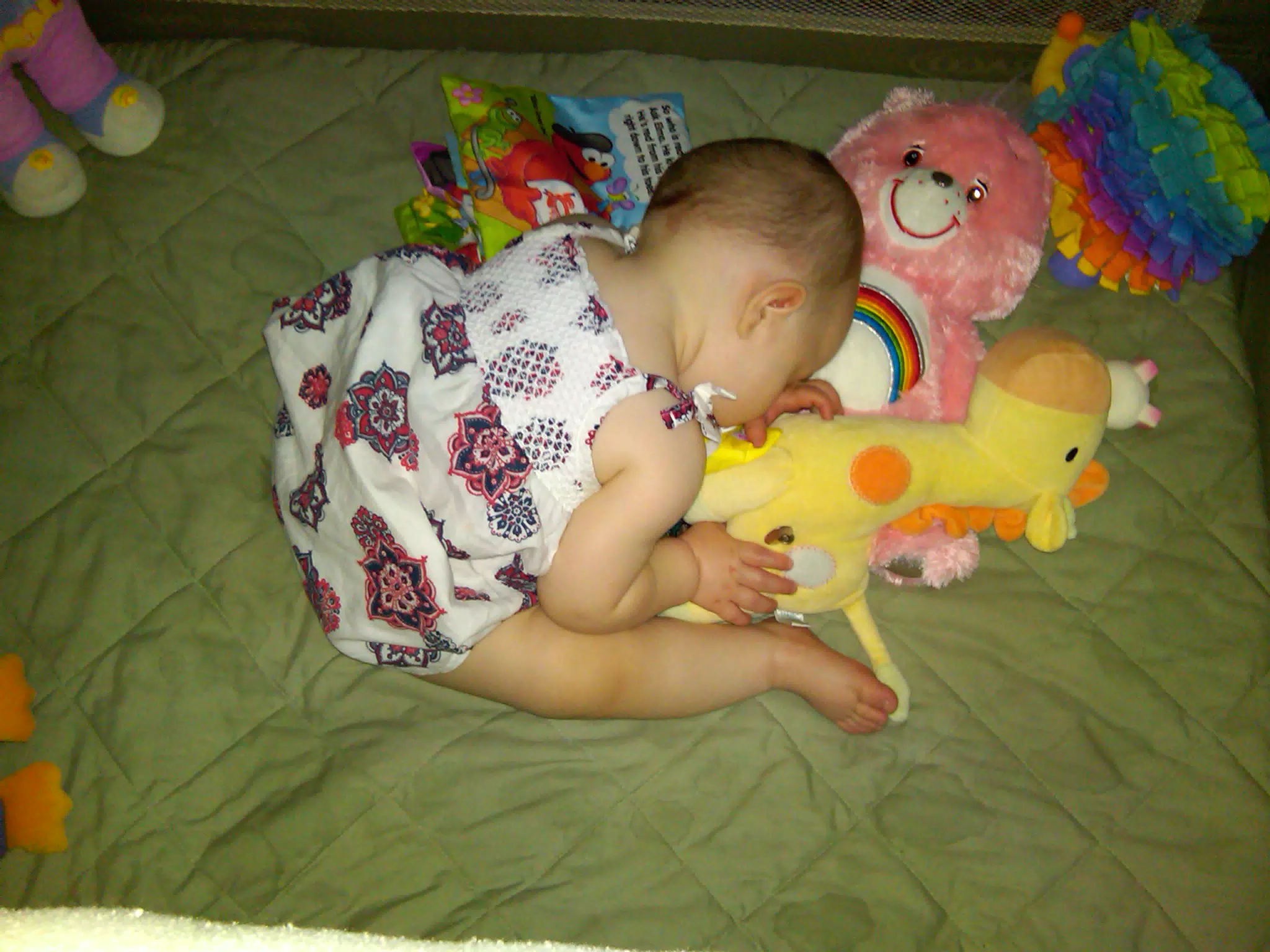 Liesl Asleep in Her Crib