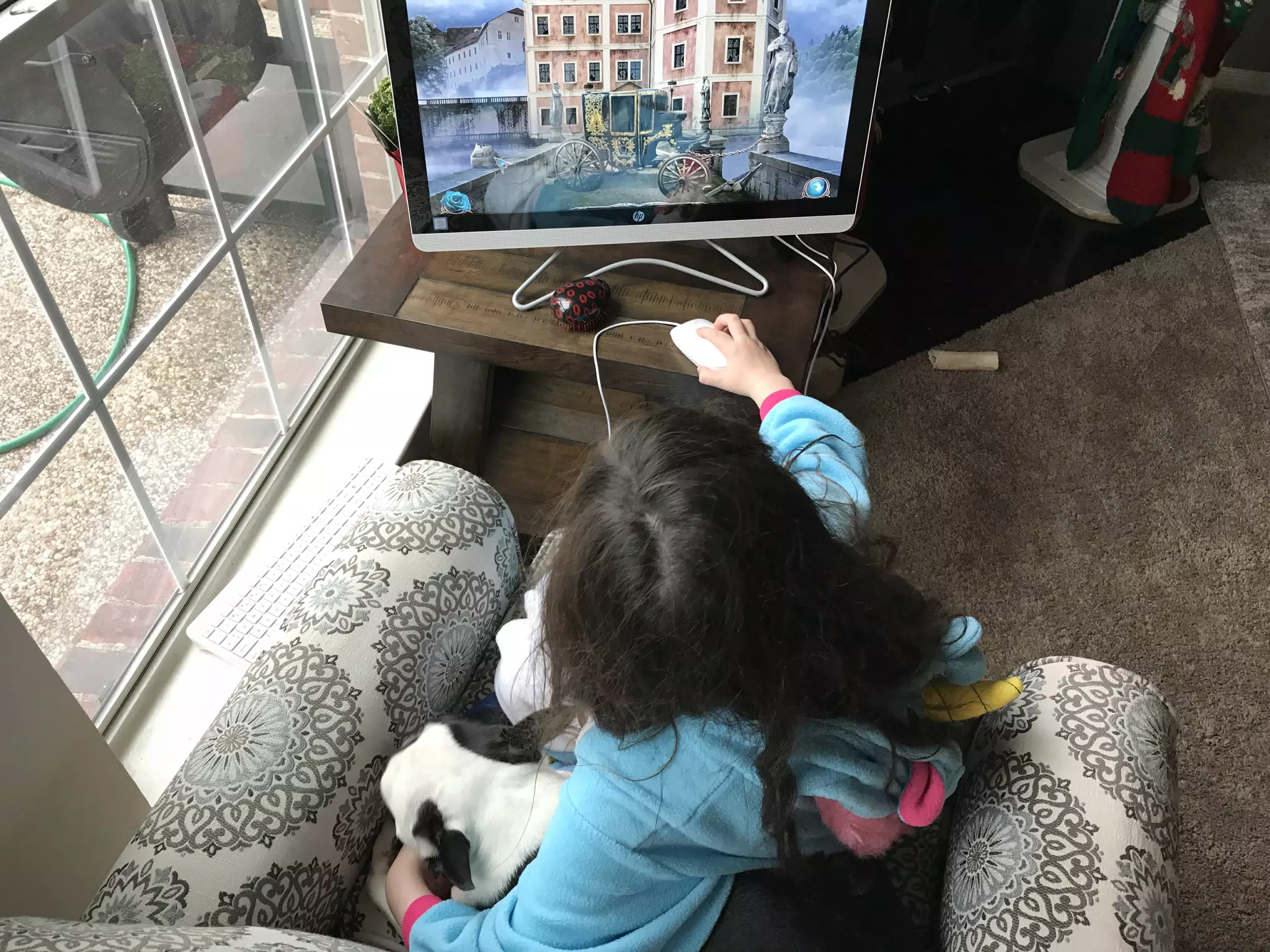 Liesl video gaming.