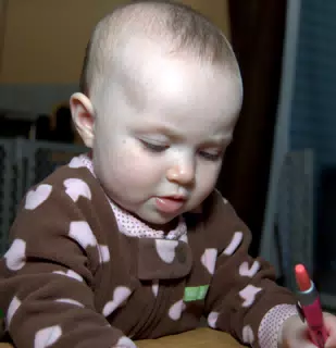 Liesl with Highlighter