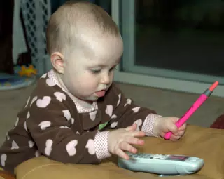 Liesl with Highlighter and Phone