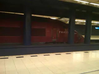 Highspeed Train at Station