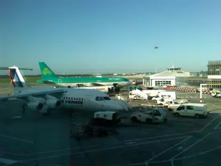 Morning at Dublin Airport