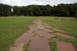 Metal Plates Running Through the Battlefield