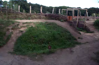Earthworks at Excavation Site